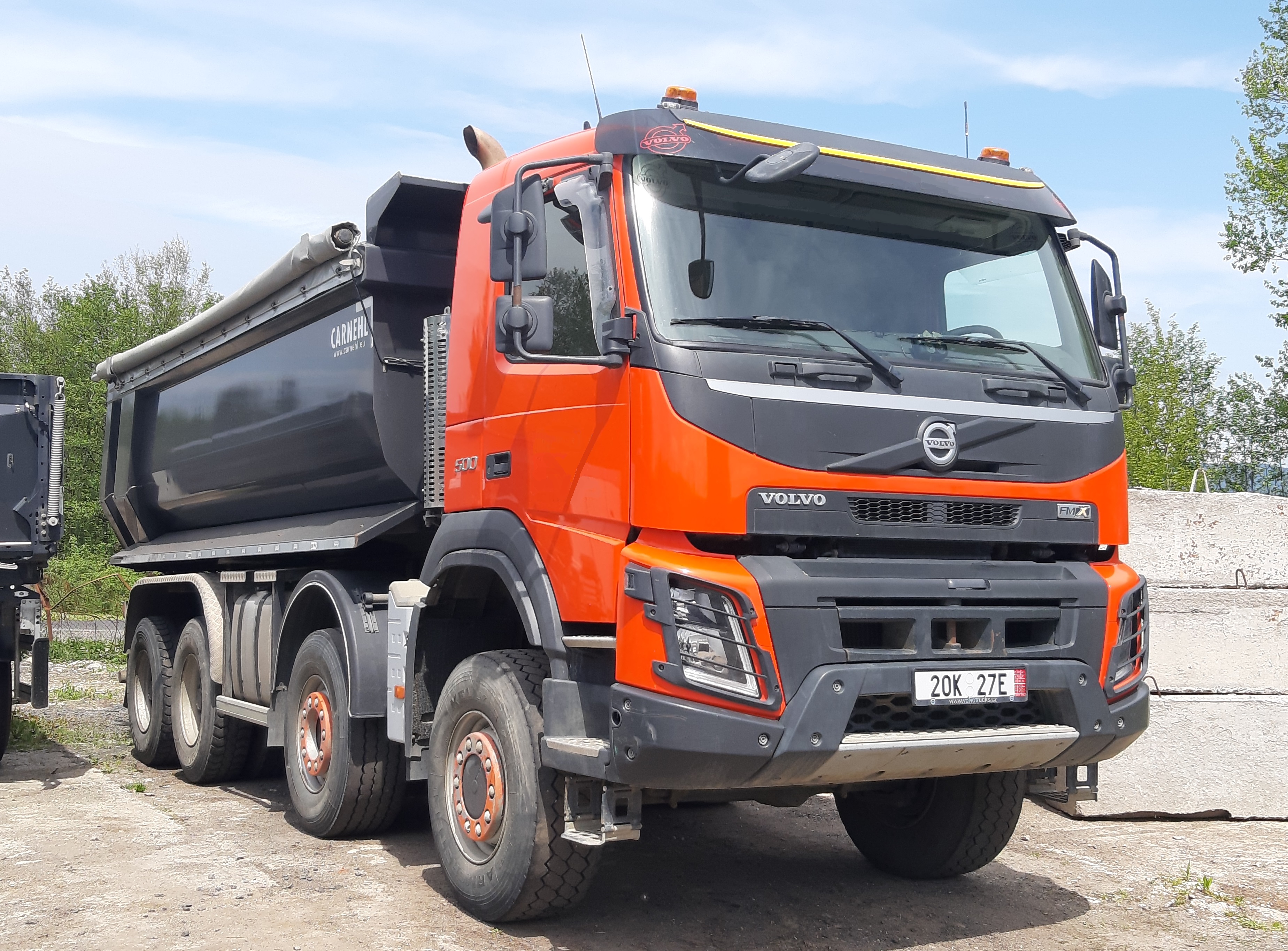 8x6 Volvo FMX 500 CZECHMAT.CZ